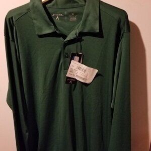 Antigua Green UPF 50 Polo